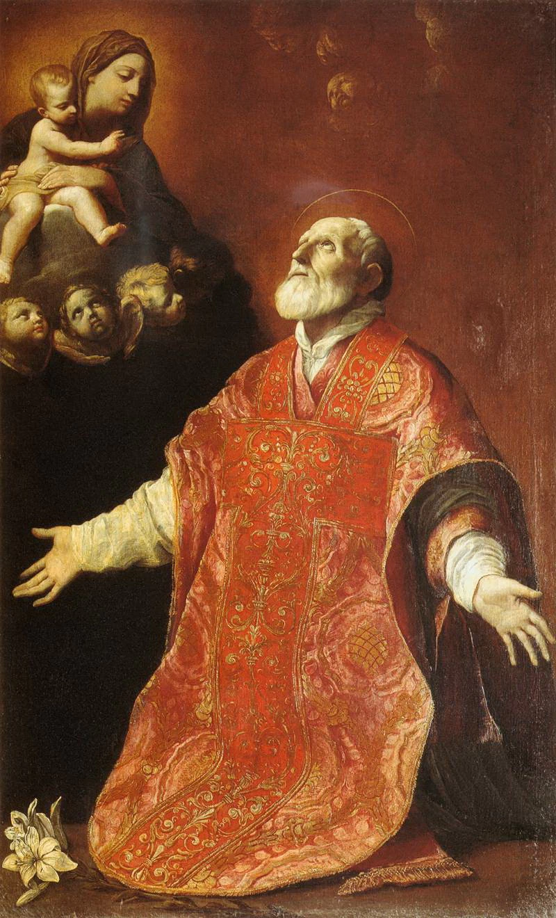 246-San Filippo Neri in estasi-Chiesa di Santa Maria in Vallicella 